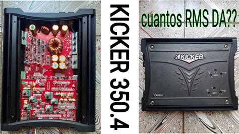 kicker zx 350.4 amplifier